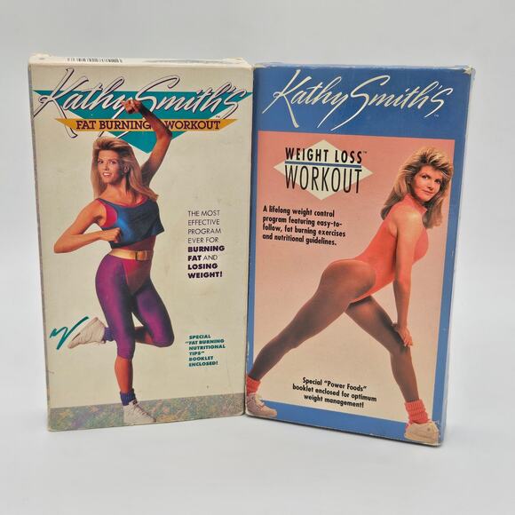 Kathy Smith Workout VHS Videos Lot of 4 Fat Burning Weight Loss Abs - Picture 3 of 6